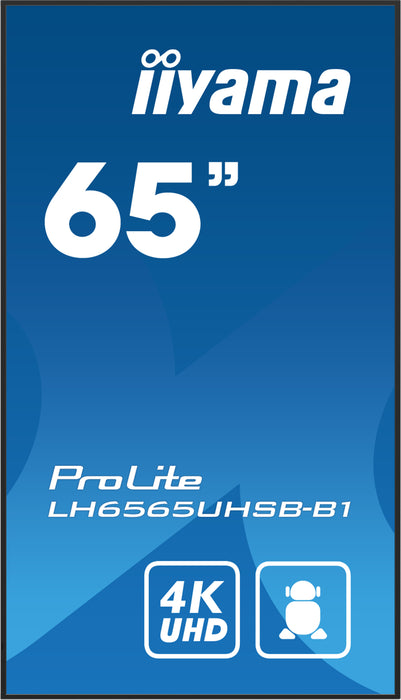 Display de sinalização iiyama LH6565UHSB-B1