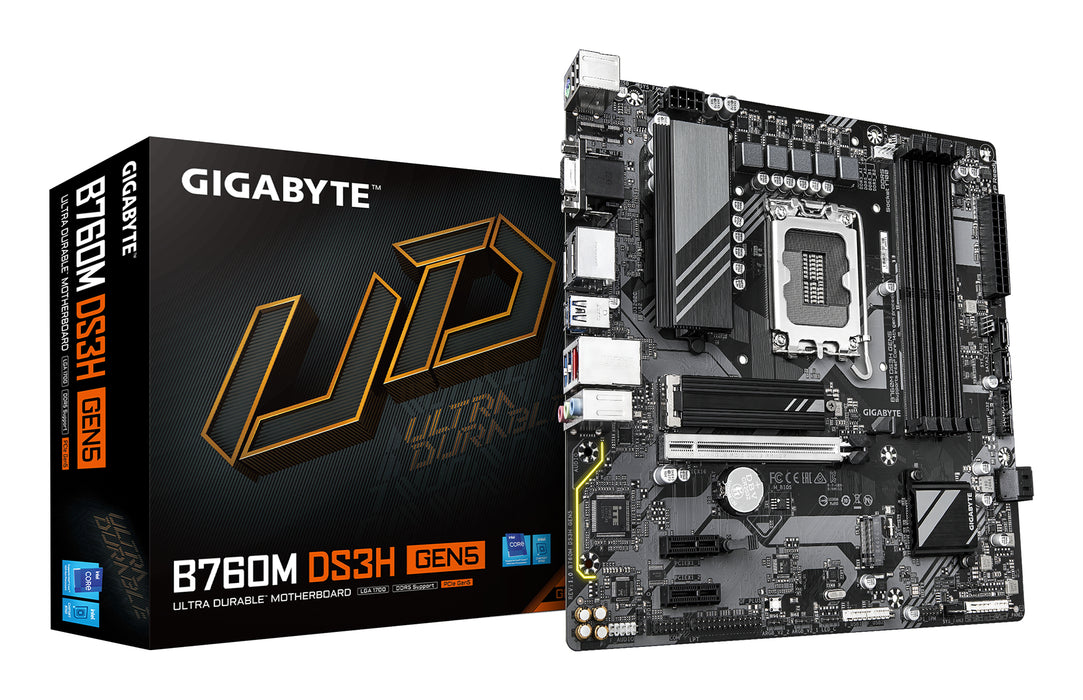 Placa base GIGABYTE B760M DS3H GEN5